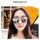  Womens Sunglasses Trendy Cat Eye Fashion Sunglasses Brand Woman Vintage Rose Gold Pink Sun Glasses for Women Shades lunettes