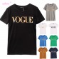 100 Cotton Brand T Shirt Women VOGUE Printed T-shirt Women32624988128