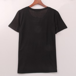100% Cotton Brand T Shirt Women VOGUE Printed T-shirt Women 