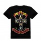 100% Cotton Tee Print Shirts Guns N Roses Led Zeppelin The Beatles T Shirt 