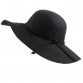 High Quality 100% Wool Fashion New Vintage Women Ladies Floppy Wide Brim Fedora Cloche Hat Cap