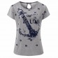 2017  Boat anchor t-shirt female 