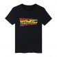 Back to the Future Classic Movie Series Cotton T-shirt Men