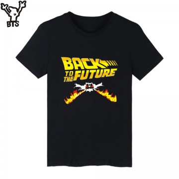 Back to the Future Classic Movie Series Cotton T-shirt Men32791626026