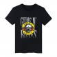 GUNS N ROSES Black Punk Summer Cotton T-shirt Men 