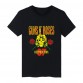 GUNS N ROSES Black Punk Summer Cotton T-shirt Men32791626023