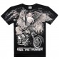 Black Heavy Metal 3D T Shirt  Man Skeleton Jesus Bob Marley32797494466