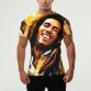 Bob Marley T-shirt  3D Print 