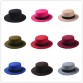  Wool Felt Wide Brim Fedora Hat
