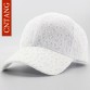 Lace Cotton Baseball Cap For Women Breathable Mesh 