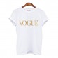 Fashion Brand VOGUE T-Shirts Print Women32828357245