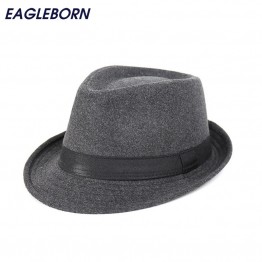 Wide Brim men Fedora Hats Jazz Caps 