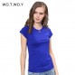 Pretty Women Cotton Elastic Basic T-shirts32676638570