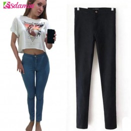 High Waist Jeans Woman Skinny Jeans 