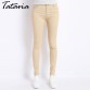  Candy Color Womens Jeans Stretch Bottoms Skinny Pants 