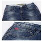  Business Casual Thin Summer Straight Slim Fit Blue Jeans