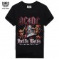 AC DC hip hop fashion heavy metal t shirt32332393216