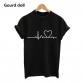 Heartbeat Love Printed Women T-shirts32803246570
