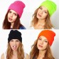 Unisex Cotton Solid Warm Soft  Hot HIP HOP Women's Knitted Winter Hats