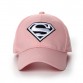 Superman Baseball Cap Women Pink