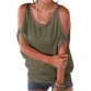Short sleeve Off shoulder Sexy Loose Casual Female T-shirts