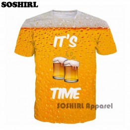  It's Beer Time 3D T Shirt 