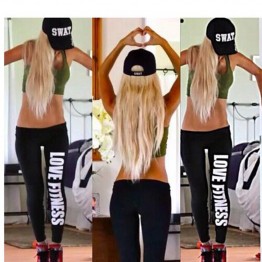 Fitness Work Out Leggings Active  Printed 